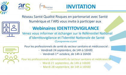 Webinaire Identitovigilance