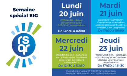 Bilan de la Semaine "spécial EIG" - juin 2022