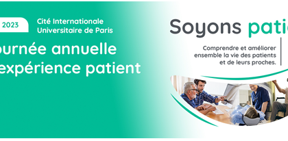 2ème édition de la journée annuelle de l'expérience patient - Mardi 27 juin 2023 à Paris