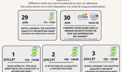 SAVE THE DATE : Préparer la semaine sécurité patient 2026